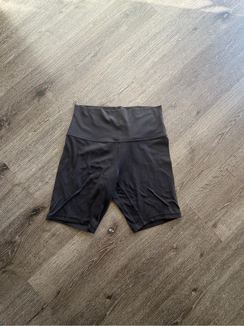 lululemon athletica Black High-Rise Bike Shorts